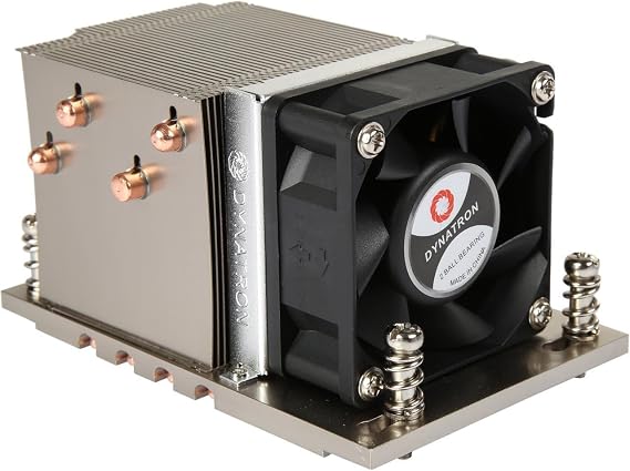 Dynatron A26 2U Active Aluminum Heatsink with Heatpipe Embedded for AMD EPYC Socket SP3