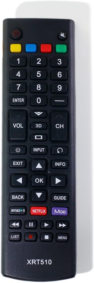 New Replacement smart TV Remote xrt510 fit for VIZIO M-Series Internet App TV M601d-A3 M701d-A3 M801d-A3 M601DA3 M701DA3 M801DA3 M501D M501DA2 M501D-A2 M501d-A2R M501dA2R