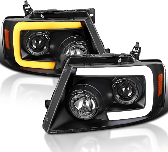 SPEC-D TUNING Black Projector Headlights