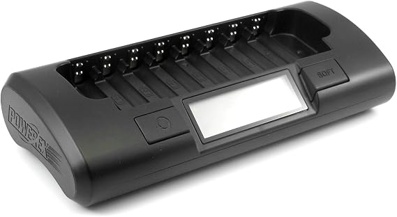 Powerex Maha MH-C801D Eight Cell 1-Hr PRO AA/AAA Charger
