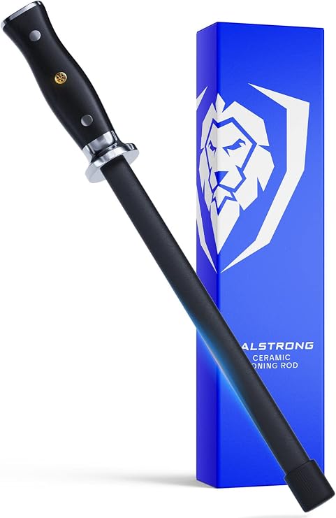 Dalstrong 10" Ceramic Honing Rod - Stainless Steel Core