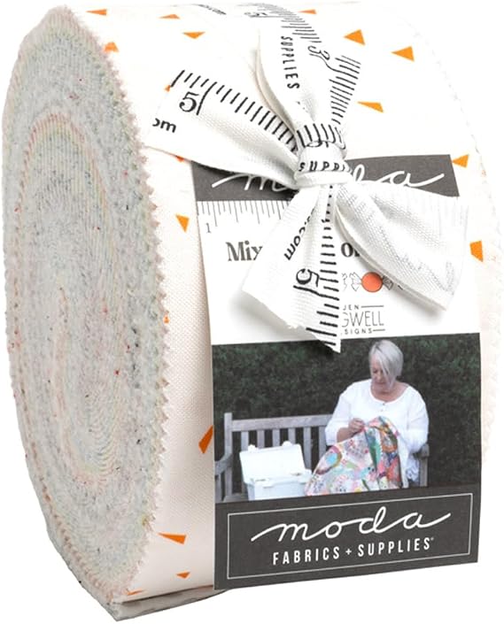 Moda - Mixed Bag Bonbons Jelly Roll by Jen Kingwell 40 pcs