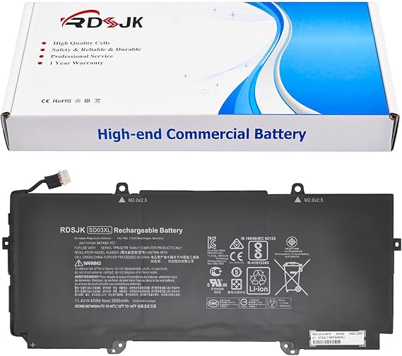 SD03XL SD03 Laptop Battery for HP Chromebook 13 G1 Core m5 847462-1C1 HSTNN-IB7K HSTNN-1B7K 848212-850 848212-856 SD03045XL SD03045XL-PL TPN-Q176 TPNQ176 11.4V 45Wh