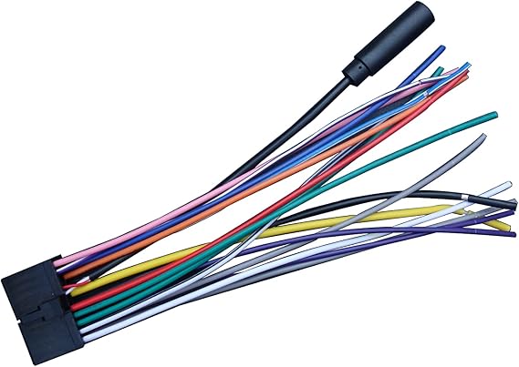 20-pin Auto Stereo Repair Wire Harness Cable Compatible with Dual DMCPA70 DMCPA11BT XDCPA10BT AVM2207S AVM2210H XDCPA11BT DMCPA10BT DV712 DM90MIR DM70MIR XDCPA73W DCPA723W DV715B | also Compatible with Dual AVM2207S AVM2210H XDCPA11BT DMCPA10BT DV712 DM90MIR DM70MIR XDCPA73W DCPA723W DV715B