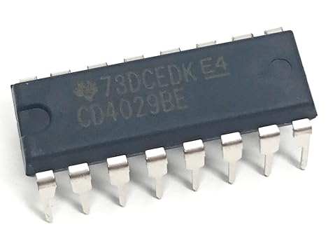 CD4029BE CD4029 CMOS Presettable Up/Down Counter IC Breadboard-Friendly DIP-16 (Pack of 10)