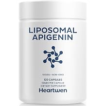 Liposomal Apigenin Supplement | 4-Month Supply Apigenin (Chamomile Flavonoid) | Supports Sleep & Calm | Sunflower Phospholipid Liposomes for Enhanced Absorption 50mg Capsules (120 Count)