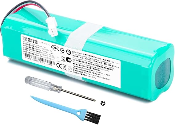 6800mAh Vacuum Battery Replacement for Proscenic M7 Pro M8 Pro M7 Max M6 Pro, VIOMI S9, ROIDMI EVE PLUS, for Uoni V980 Max V980 Plus, for Lydsto R1, for Tesvor M1, for Viomi D800 Robot Vacuum Cleaners