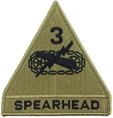 3rd Armored Division - OCP Patch with Hook Fastener