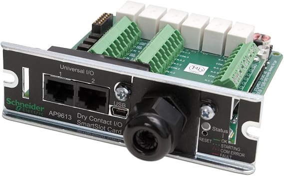 APC by Schneider Electric AP9613 Relay I O Smartslot Card