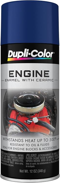 DupliColor Engine Paint with Ceramic Ford Dark Blue