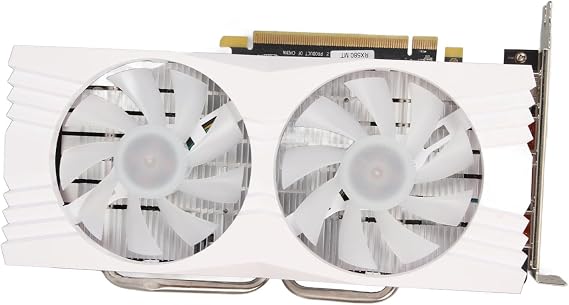 RX 580 Graphic Cards, 8GB, GDDR5, 256 Bit, PC Gaming for Radeon Video Card for AMD, Dual Fans DP HD PCI Express 3.0 Gaming Video Card for Computer PC