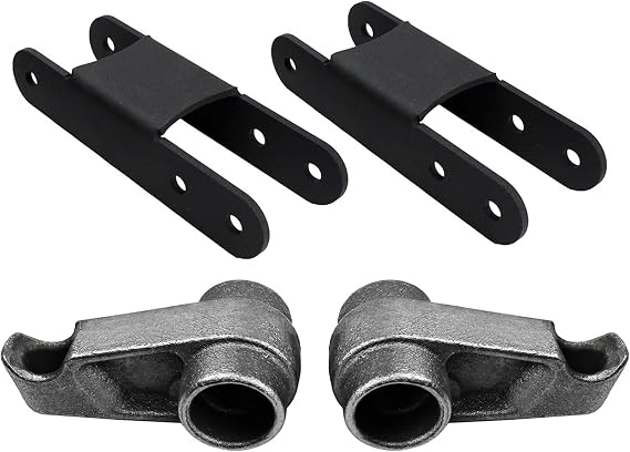 3" Full Lift Kit Torsion Keys and Shackles Fits 2006-2011 Hummer H3 4X4