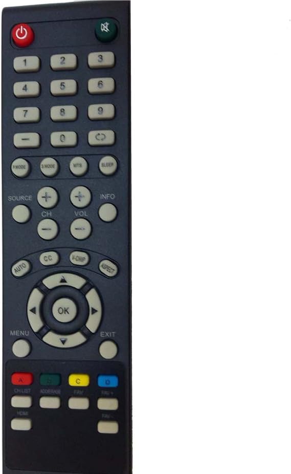 Seiki SE50FY28 LED HDTV Remote Control