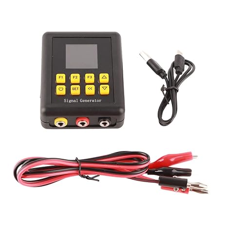 Signal Generator, Adjustable Handheld Signal Generator PWM Pulse Rectangular Sine Triangular Wave 420mA 210V for Industry
