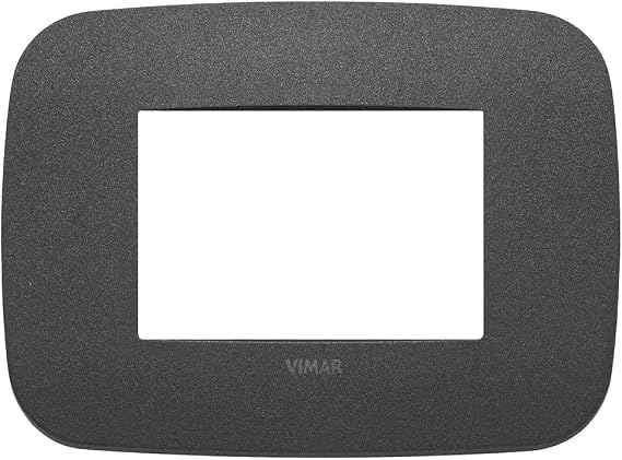 VIMAR 19683.21 Plate Round, 3 modules, Graphite