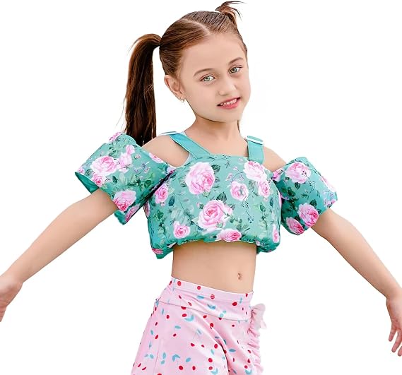 Toddler Swim Vest for Kids, Toddler Floaties for 2-6 Year Boys & Girls, Float Vest for 20-30-50lbs Child,Kids Floaties for Pool,Learn-to-Swim Vest | Secure Buckle & Adjustable Shoulder Strap