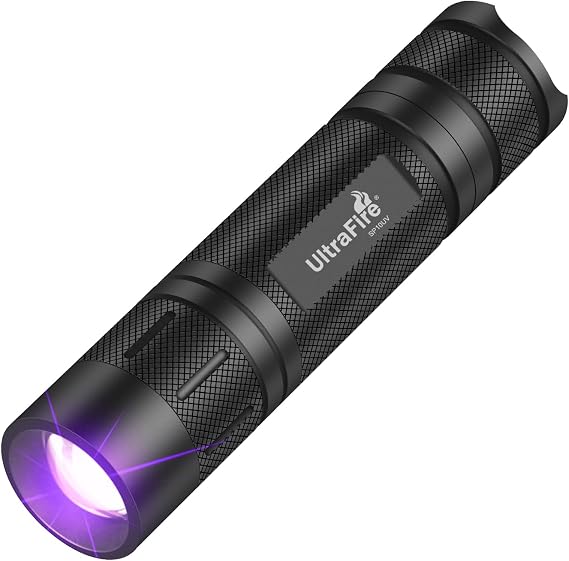 ULTRAFIRE UV Light, 395-405nm UV Flashlight, Black Light for Resin Curing
