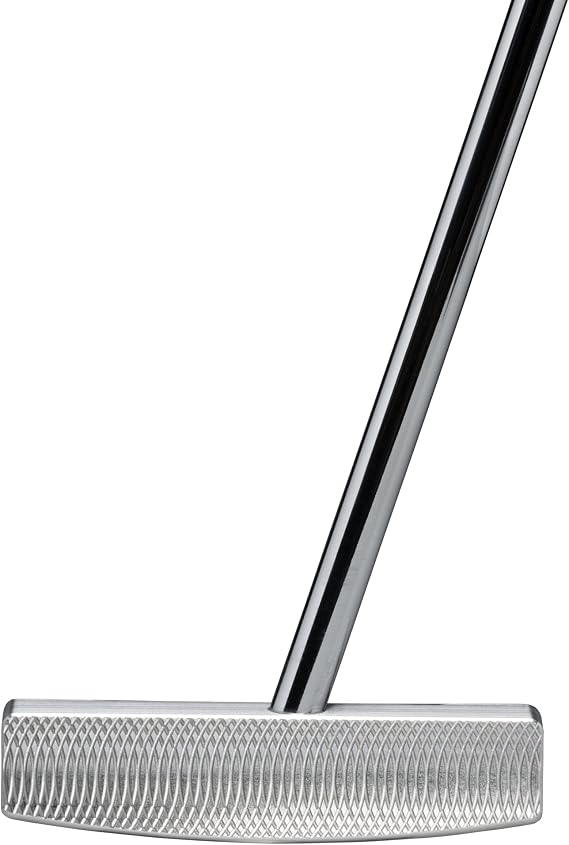 Bell III N-365 No-Offset Center Shaft Half-Mallet Golf Putter + Winn Dri-Tac Dark Gray Standard Grip | Made in USA