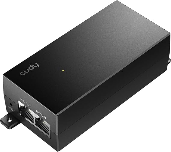 Cudy 30W Gigabit PoE+ Injector, 802.3at/af, 100m Range, POE200