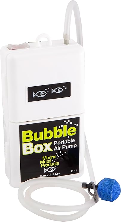 Marine Metal Bubble Box Live Bait Aerator
