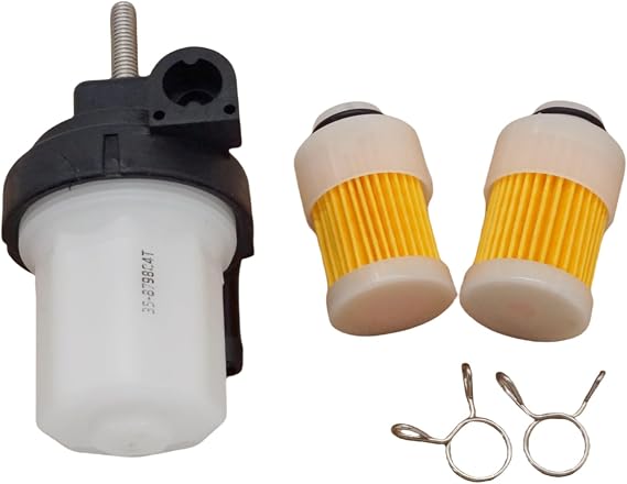 879884T Fuel Filter for Mercury 30 35 40 50 60 HP EFI Outboard | Fuel Purifier Parts, Fits 4 Stroke Marine Motors, Replaces 35-879884T 35-881540 881540 8M0168897, Sierra 18-79965