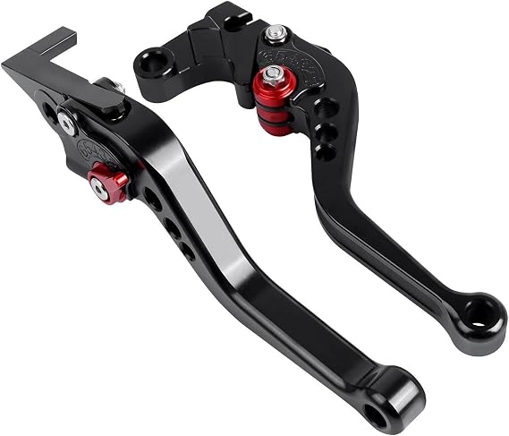Handlebar Brake Clutch Lever for PCX 125 for PCX125 for PCX150 for PCX 160 for PCX 150 for PCX160 Folding Extendable Brake Clutch Levers(Short Style)