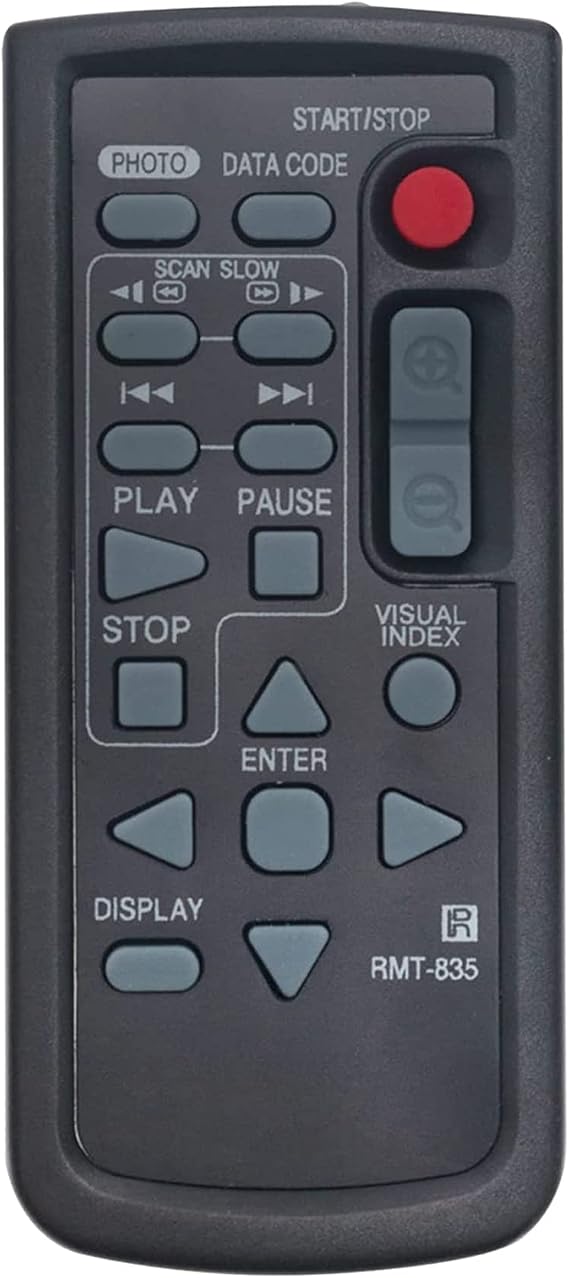 RMT-835 RMT835 Replaced Remote Compatible with Sony 4K HDR Camcorder