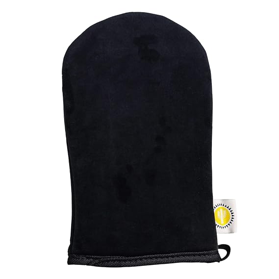 Tanning Application Mitt Non-Absorbent Fabric | Reusable, Fast Dry | Applies Self-Tan, Lotion, Mousse Evenly | Prevents Staining, Ideal for Face & Body