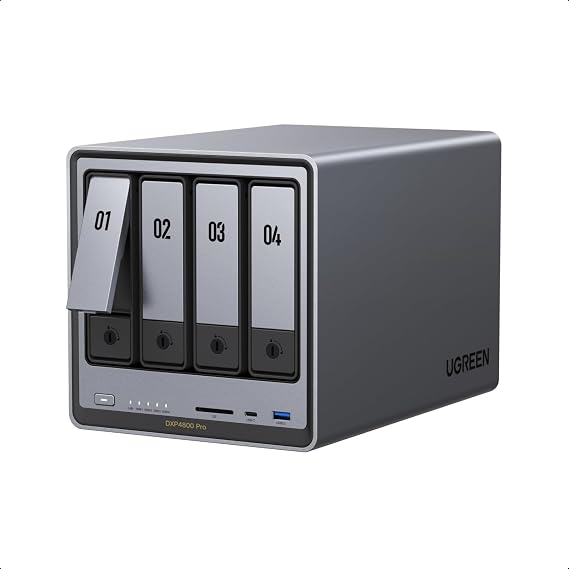 UGREEN NASync DXP4800 Pro 4 Bay NAS für Creator und Büroteams (ohne HDD)