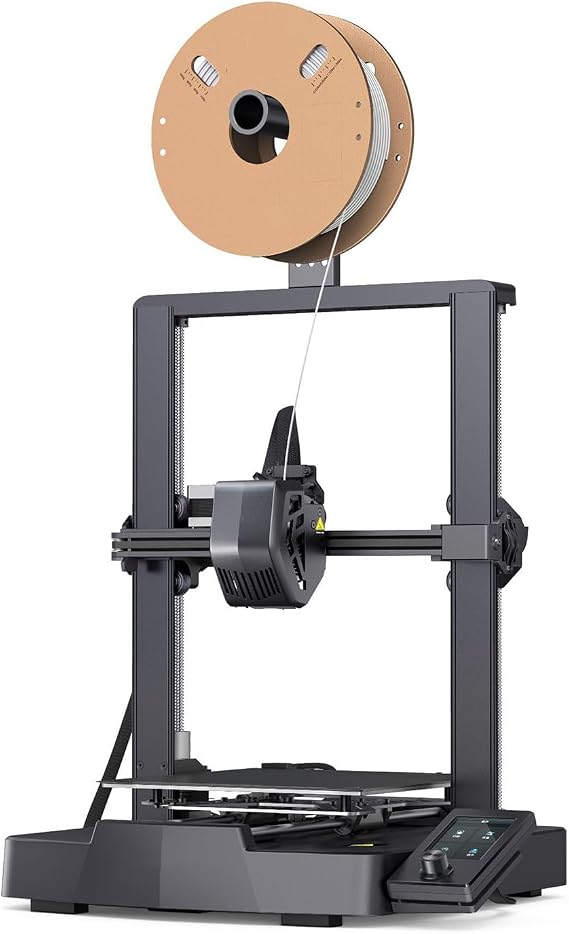 3D Printer with Automatic Leveling, 250mm/s Max Speed, Auto Feed Return, 22x22x25cm Build Size