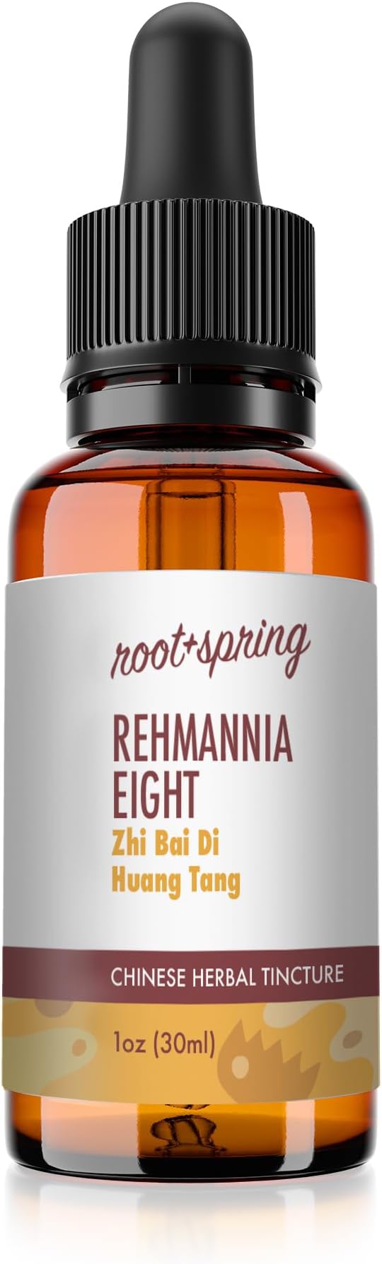 Rehmannia Eight - Zhi Bai Di Huang Tang - Herbal Tincture (Liquid Extract) - Zhi Bai Di Huang Wan Concentrate with Dropper - Natural TCM Herb Blend Supplement 1 oz