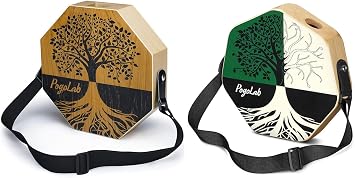 POGOLAB Two-tone Cajon Drum+ Three-tone Cajon Drum