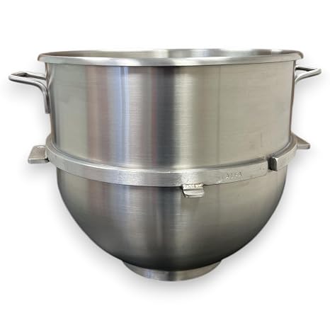 ALFA 80VBWL 80-Quart Stainless Steel Mixer Bowl for Commercial Mixers