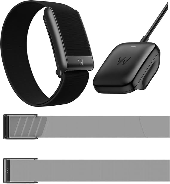 WHOOP One Bundle - WHOOP 5.0 Health & Fitness Wearable with 12-Month Membership + CoreKnit Wristband + Corded Battery Pack - 24/7 Activity Tracker with Sleep, Recovery & VO2 Max Insights - Ash Grey