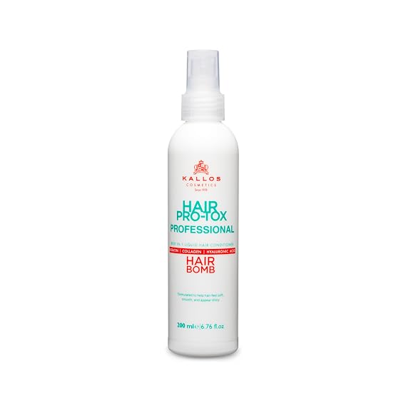 Kallos Hair Pro Tox Leave In Conditioner Spray, With Keratin 6.76 fl oz