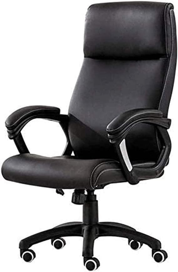 High Back Reclining Pu Leather Chair Gaming Computer Workstation Adjustable Height Desk Chair Ergonomic Swivel Support Big Tall Manager Footrest