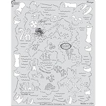 Artool Freehand Airbrush Templates, Tortuga Template