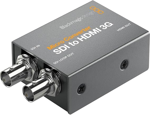 Blackmagic Design Micro Converter SDI to HDMI 3G PSU (BM-CONVCMIC/SH03G/WPSU)