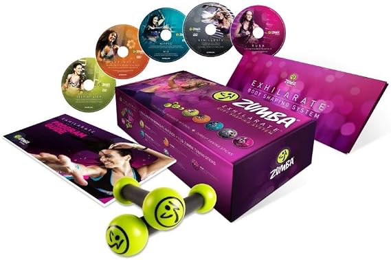 Zumba Fitness Exhilarate Body Shaping System DVD (Multi, Small)