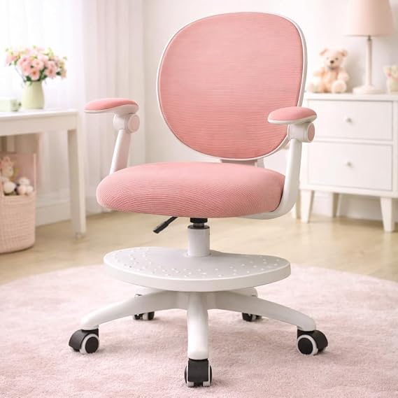 ErgoKids Buzzy Çocuk Çalışma Sandalyesi (Pembe)