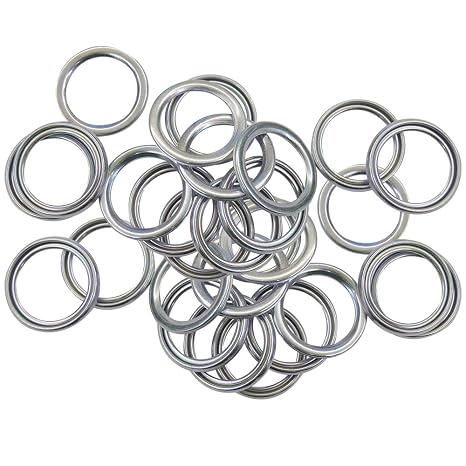 201525-4167A 14x Front and Rear Differential Fill and Drain Plug Crush Washer Gaskets - Compatible with Toyota 4Runner Tacoma FJ Cruiser Land Cruiser - Replaces OEM #: 12157-10010