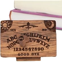 Ouija Board Game - Wooden Talking Spirit Board - Ouija Spirit Board - Portable Wooden Talking Spirit Board, Divination Tools For Friends, Holy Alphabet Halloween Decorations, 10g