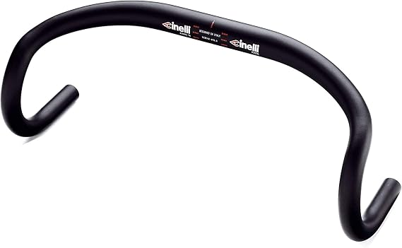 Cinelli Pista Bicycle Handlebar - 31.8/40cm Black Ano