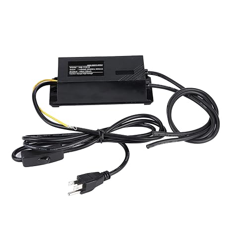 Oumefar 10KV 30mA Neon Light Transformer 110V Electronic Neon Light Signs Power Supply Rectifier Kit for Indoor Outdoor Installation
