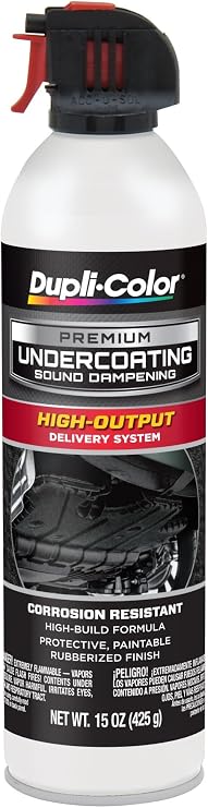 Dupli-Color Premium Undercoating, Black, 15 oz