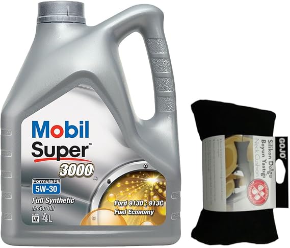 Mobil Super 3000 X1 Formula FE 5W30 Motor Yağı 4 L + 00216 Gojo Boyun Yastığı