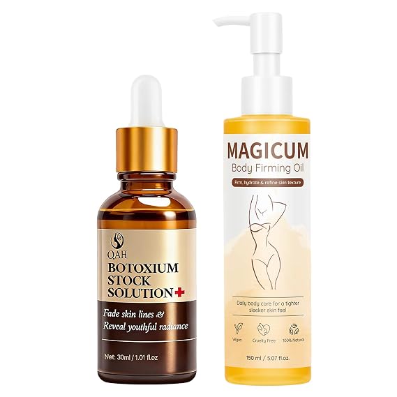 Multi Peptide Anti Wrinkle Serum & Magic Body Firming Oil