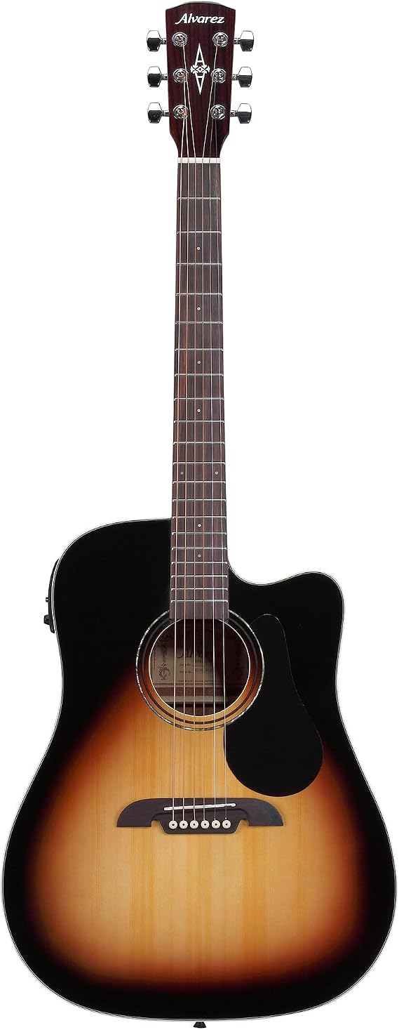 Alvarez Regent RD26CESB Dreadnought Acoustic-Electric Guitar Sunburst/Gloss