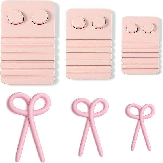 Polymer Clay Bow Maker Polymer Clay Earring Guide (White)