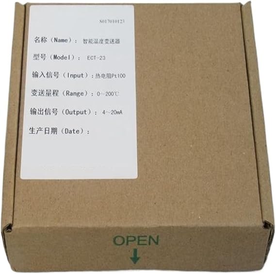 Intelligent Temperature Transmitter, Temperature Transmitter ECT-23 0-200
